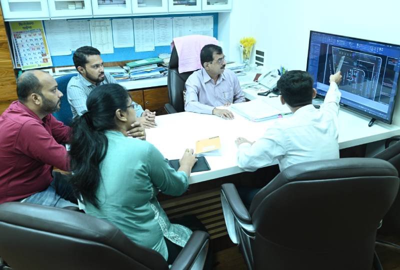 architecture team working at Akruti Consultants