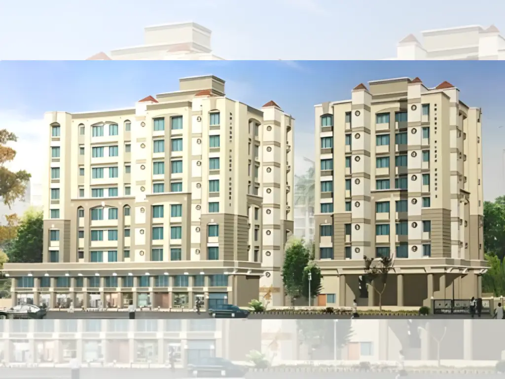 urban residential building designed by Akruti Consultants