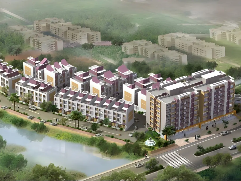 urban township planning project by Akruti Consultants